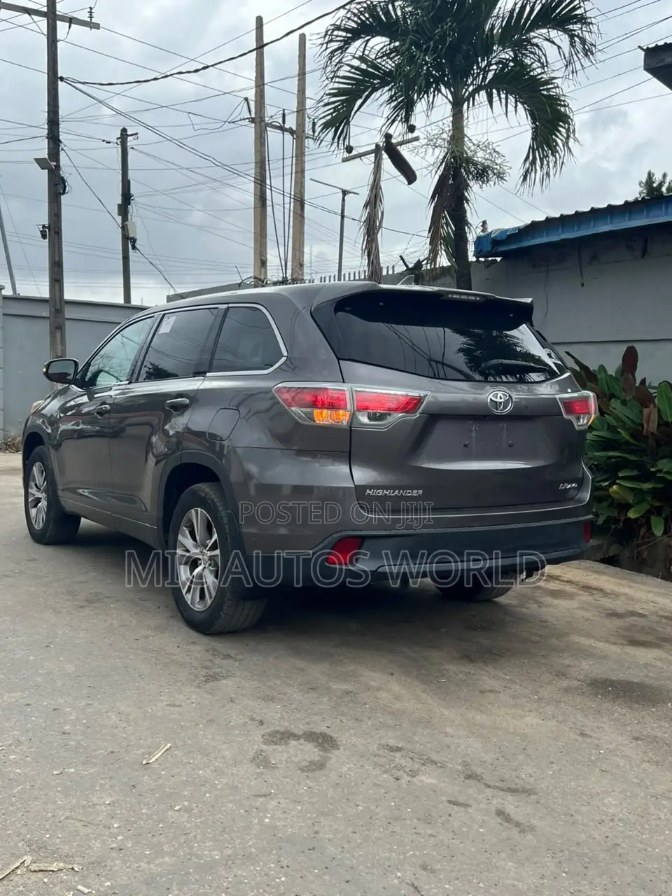 Toyota Highlander 2015 Gray