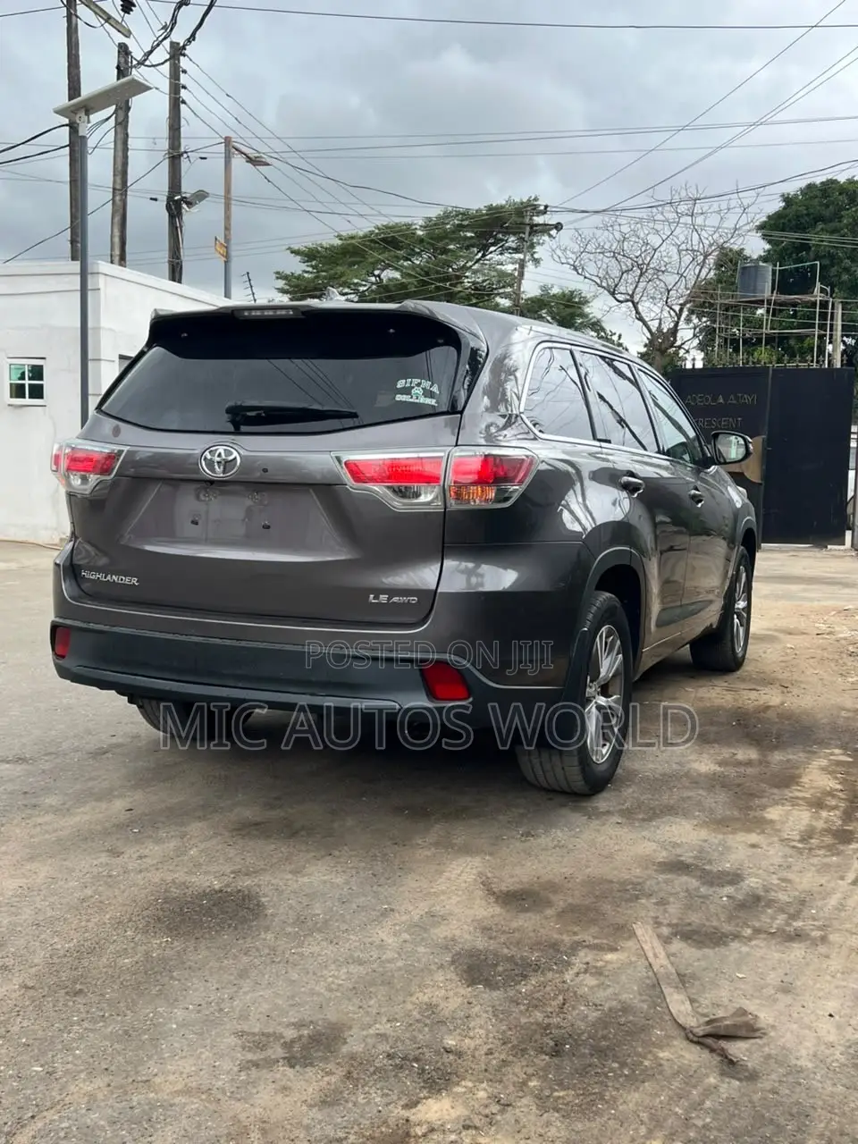 Toyota Highlander 2015 Gray