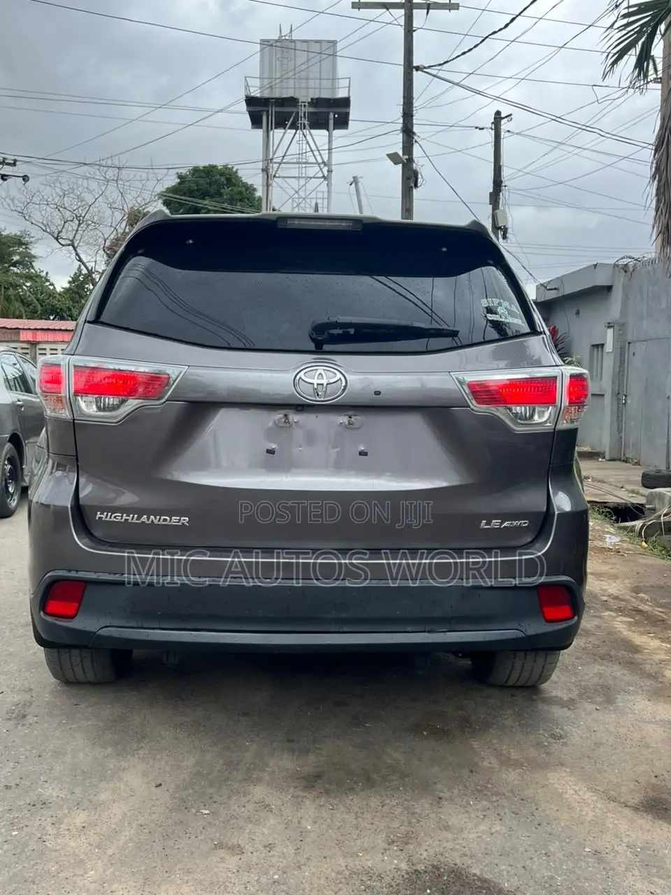 Toyota Highlander 2015 Gray