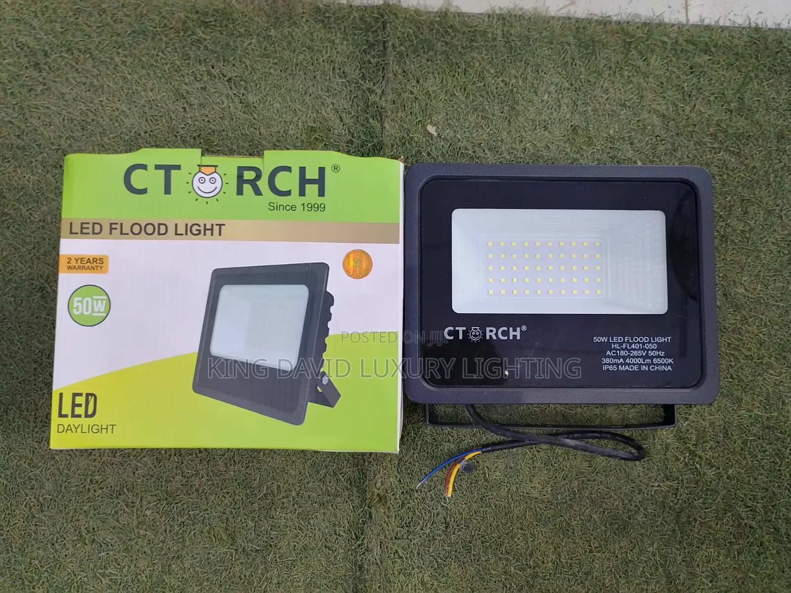 CTORCH 50W LED Daylight Flood Light