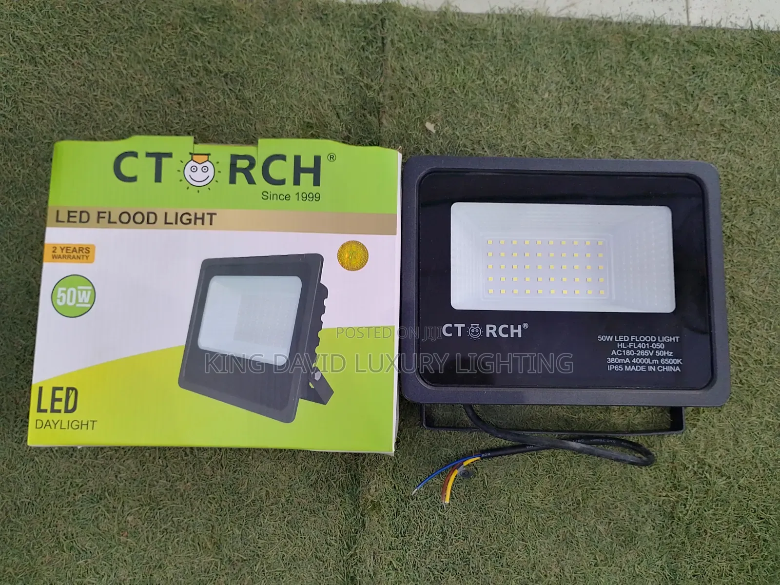 CTORCH 50W LED Daylight Flood Light