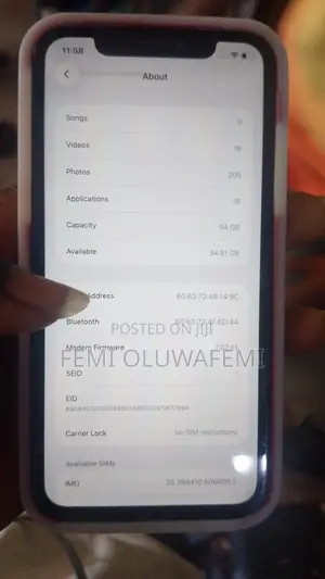 Apple iPhone 11 64 GB Purple
