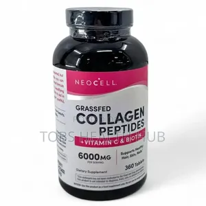 Neocell Collagen Peptides+Vitamin C Biotin 6000mg-360 Caplets