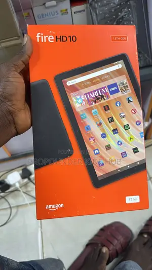 New Amazon Fire HD 10 32 GB Black