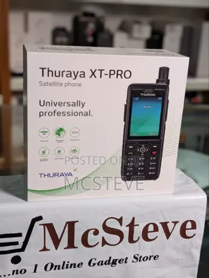 New Thuraya XT Pro Black