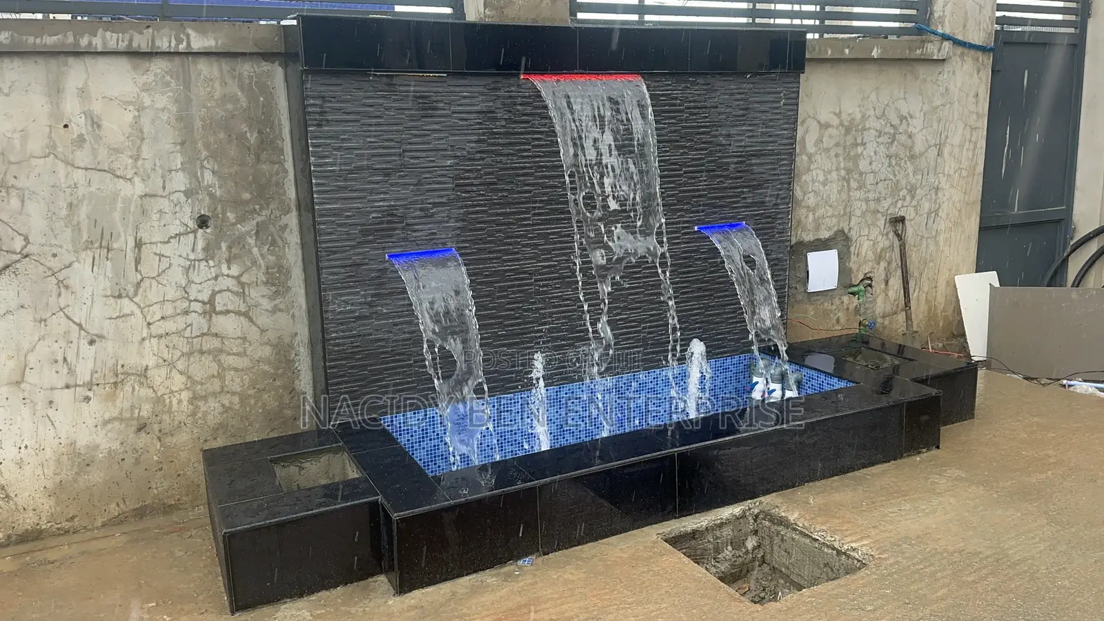 Construction of Waterfall