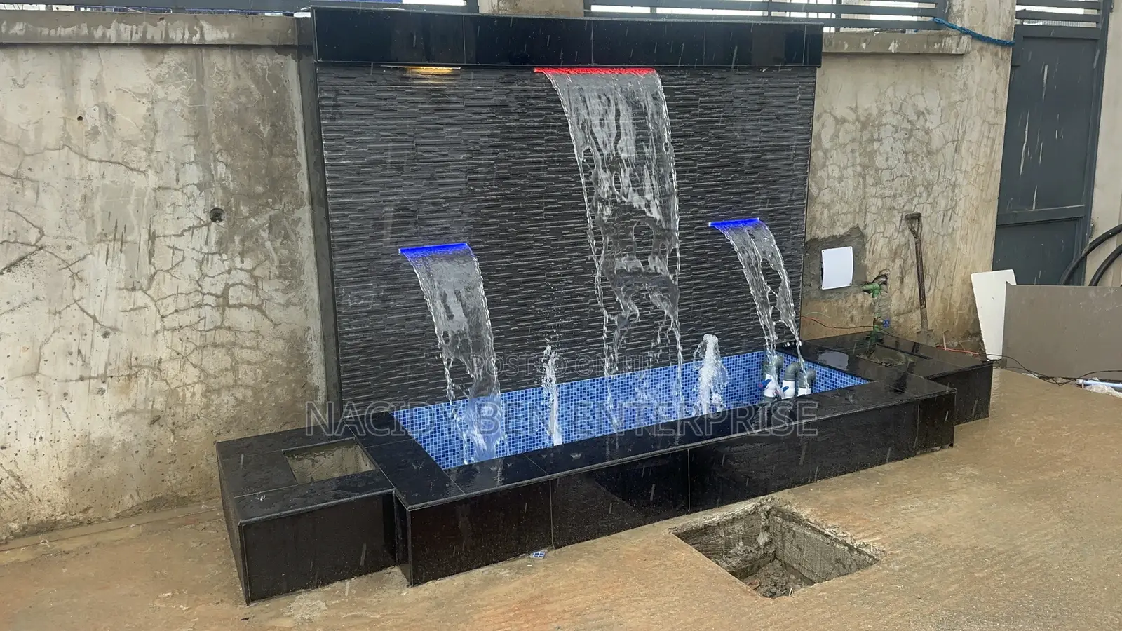 Construction of Waterfall