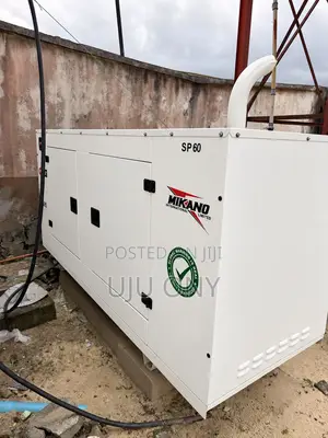 60 KVA Mikano Generator W/ 70 Amps Battery