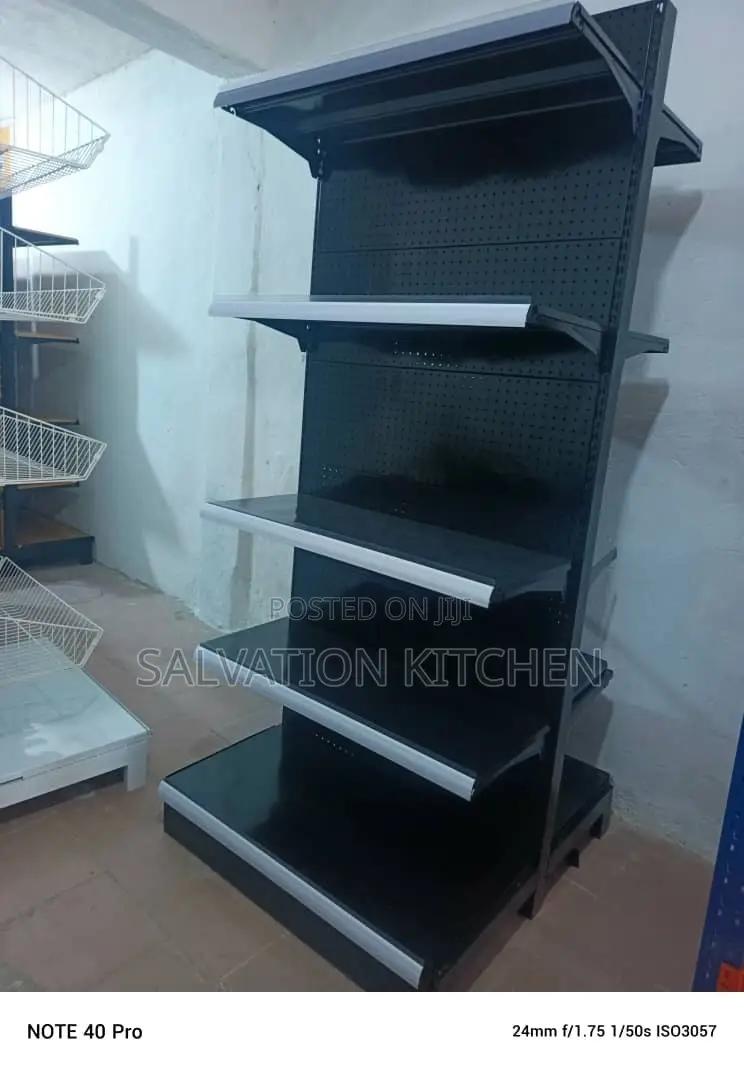 Commercial Single Supermarket Shelf