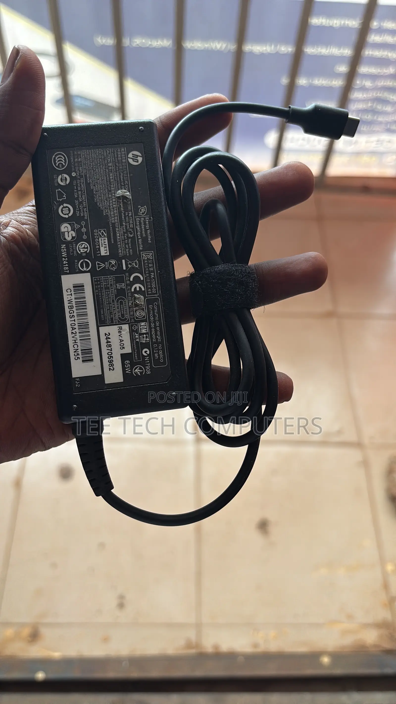 HP Type C 65w Charger