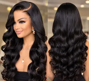 Long Body Wave Side Part HD Lace Front Human Hair Wig