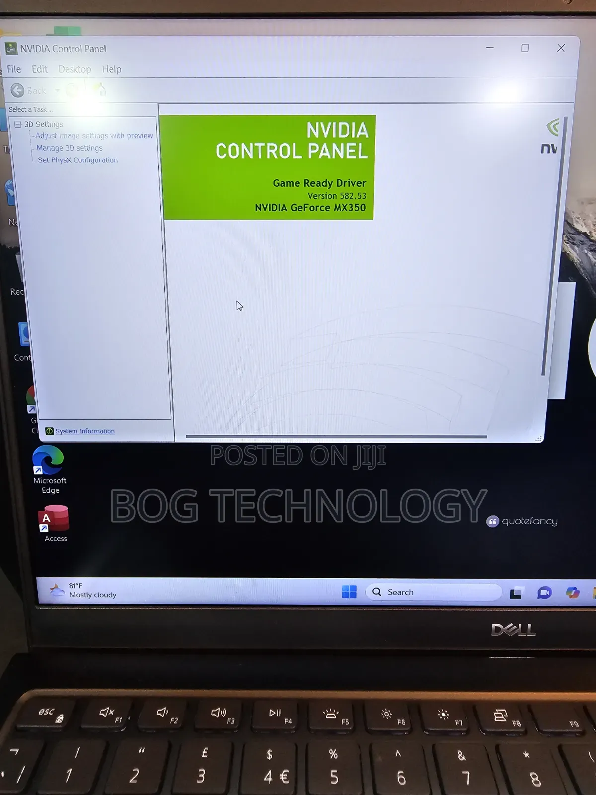Laptop Dell Inspiron 15 5510 8GB Intel Core i7 SSD 256GB