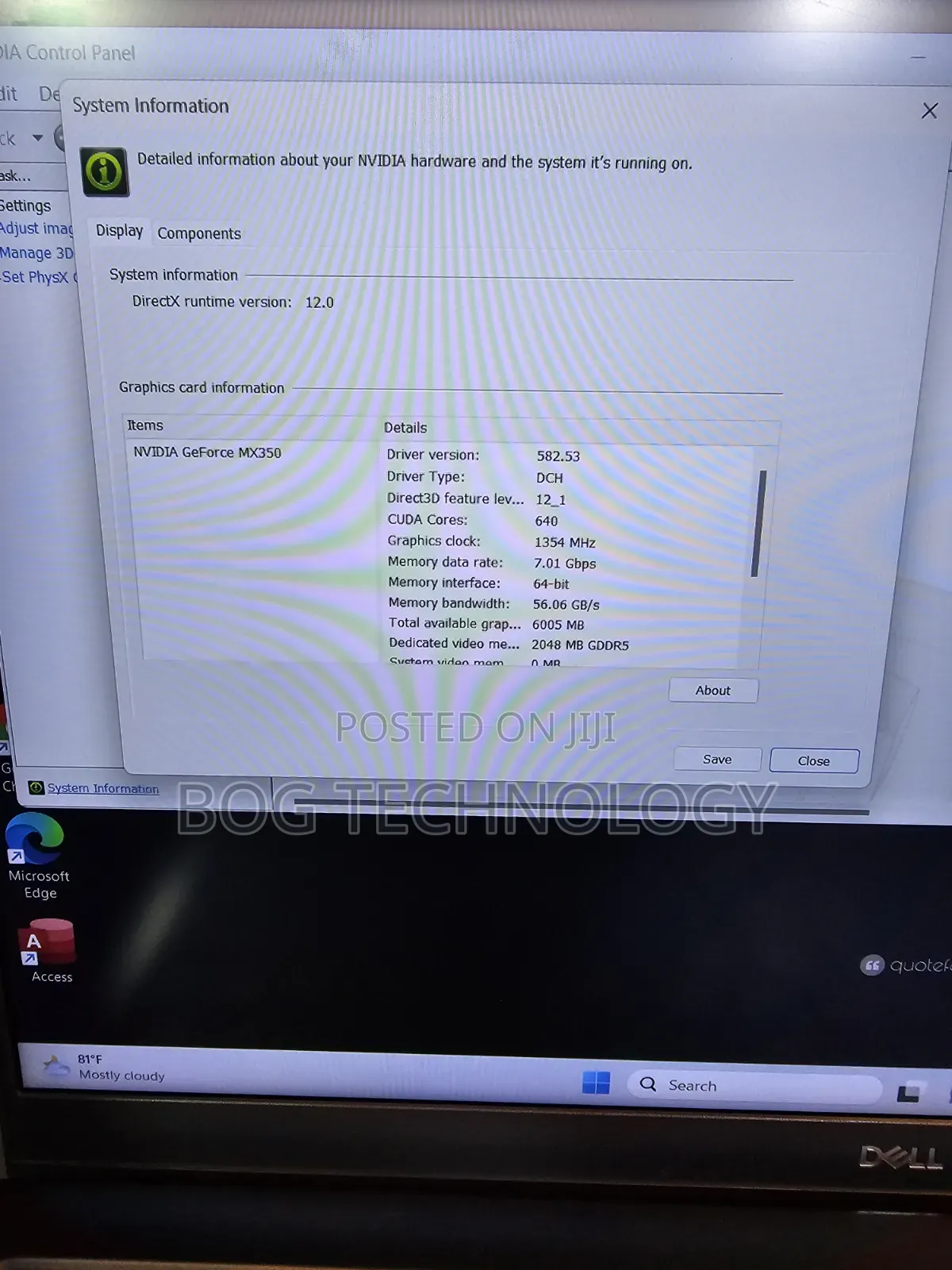Laptop Dell Inspiron 15 5510 8GB Intel Core i7 SSD 256GB