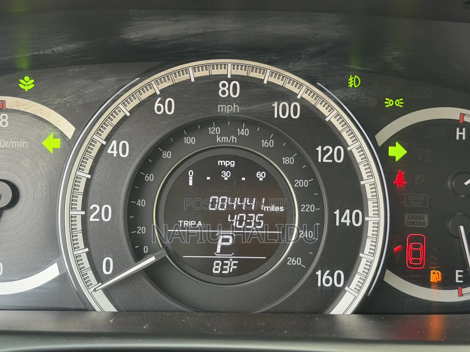 Honda Accord 2017 Black