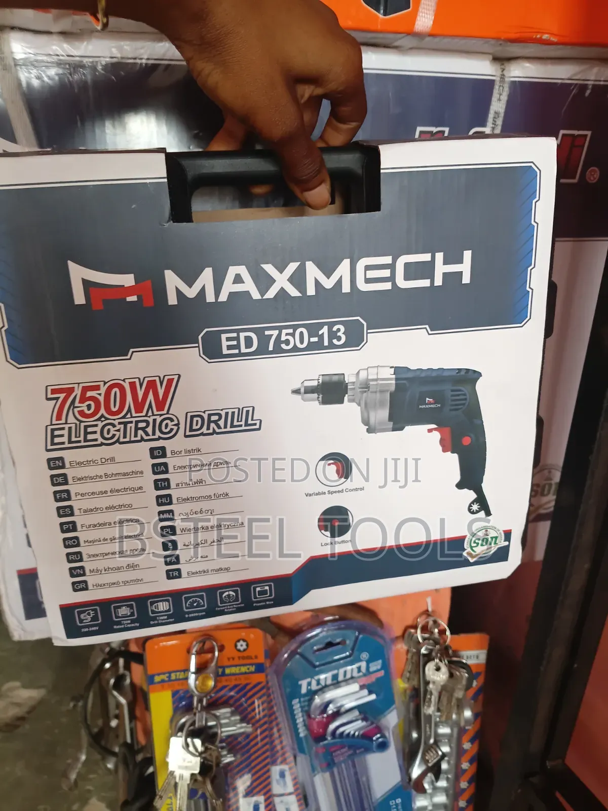 Maxmech Electric Drilling Machine – Powerful Hand Drill