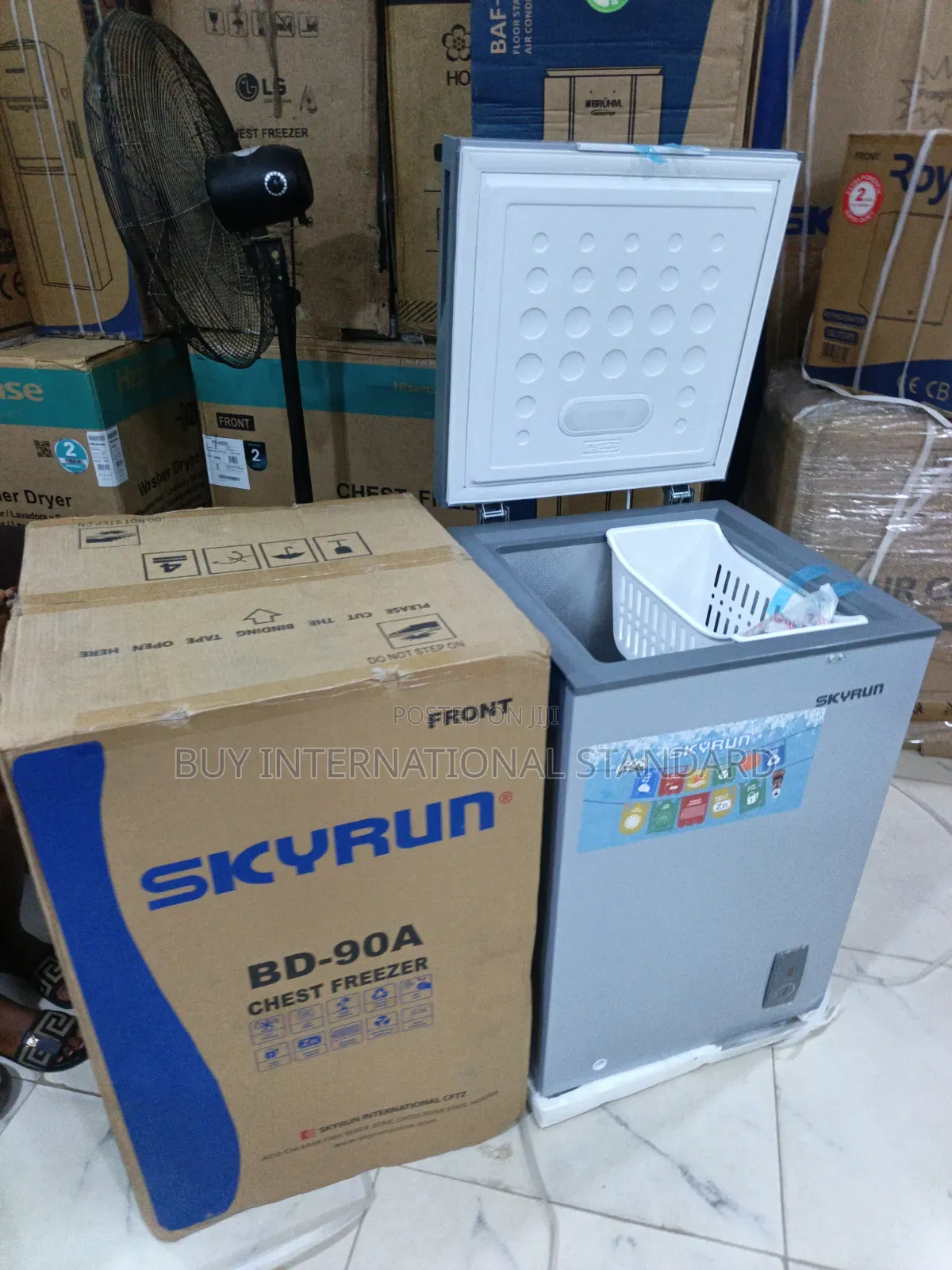 Skyrun 90L Deep Freezer Compact Cooling Appliance