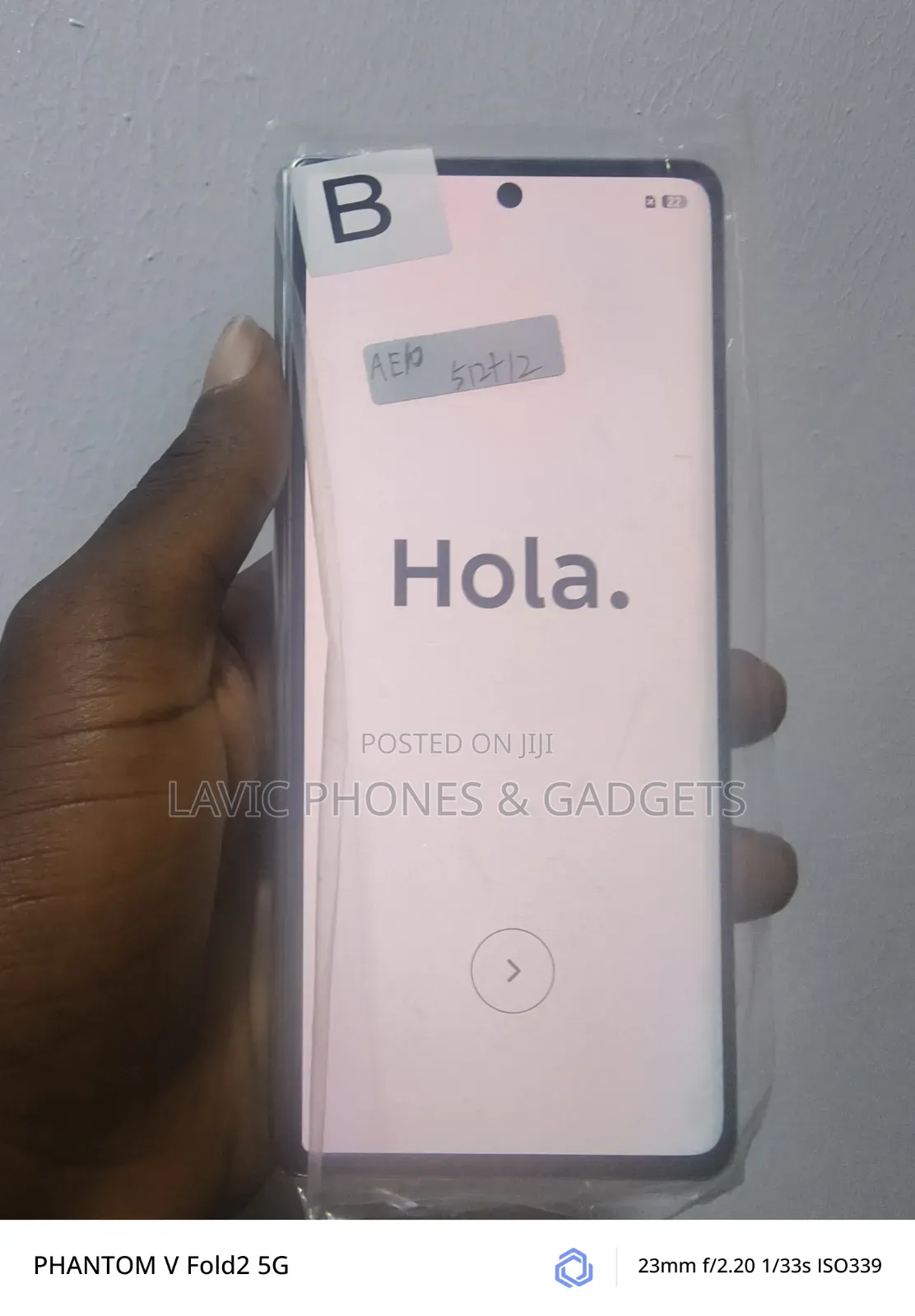 New Tecno Phantom V Fold 2 512 GB Blue
