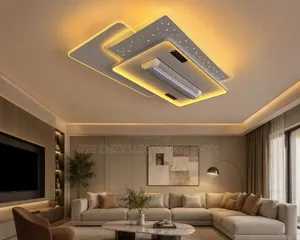 100cm Led Modern Double Layer Ceiling Flush Light.