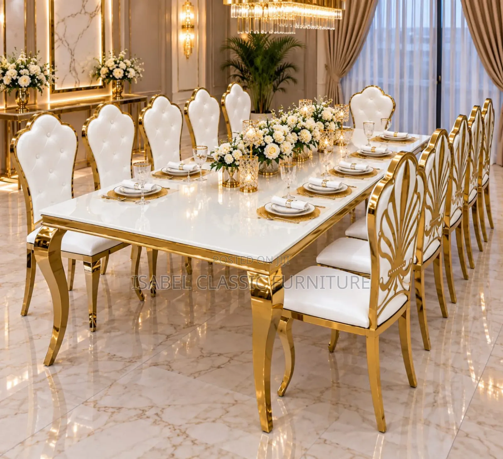Luxury Vip Biggest Rectangular Table. 12seater