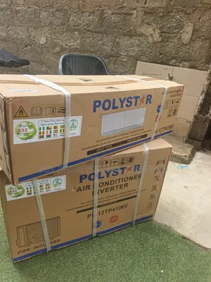 Polystar 1.5hp Split Unit Inverter AC - Modern White Finish