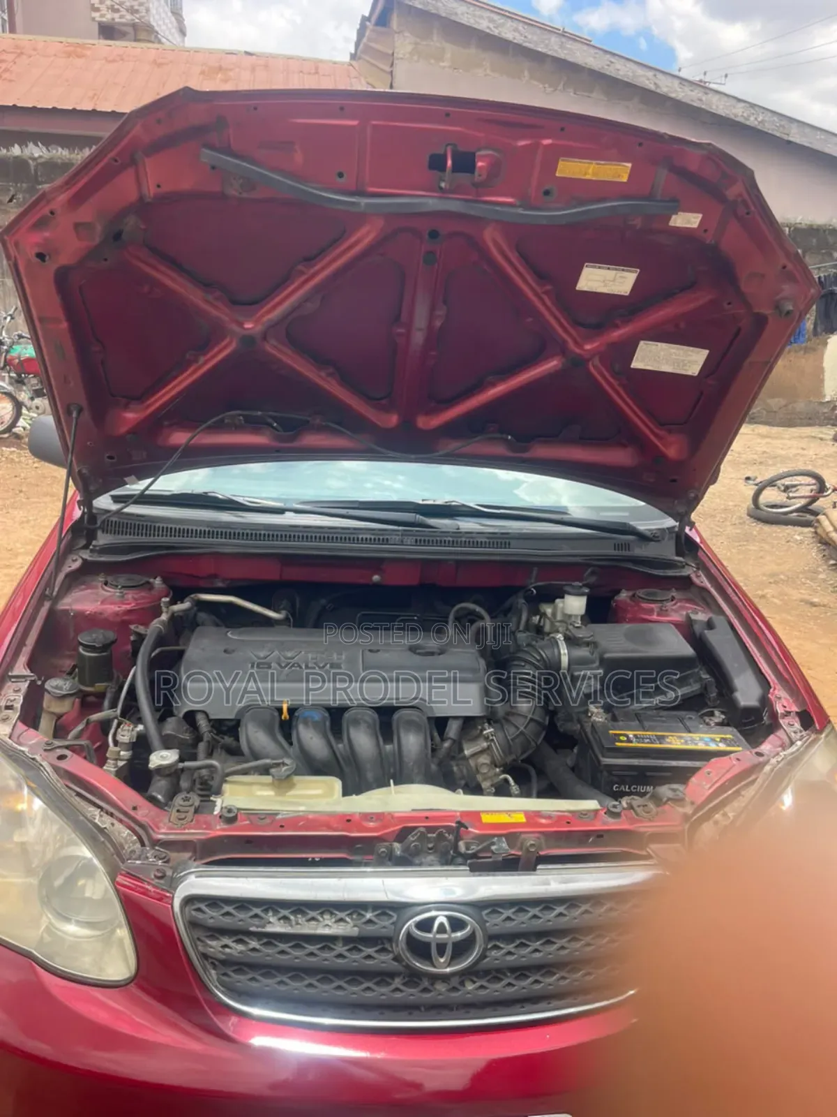 Toyota Corolla 2007 Red