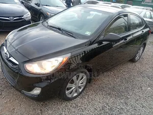 Hyundai Accent 2012 Black