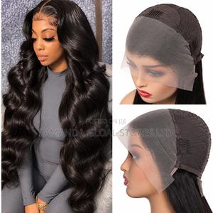 Long Body Wave HD Transparent Lace Front Human Hair Wig