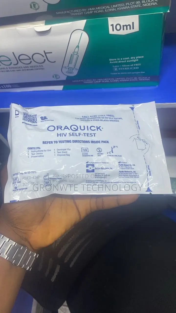 OraQuick HIV Self Test Kit