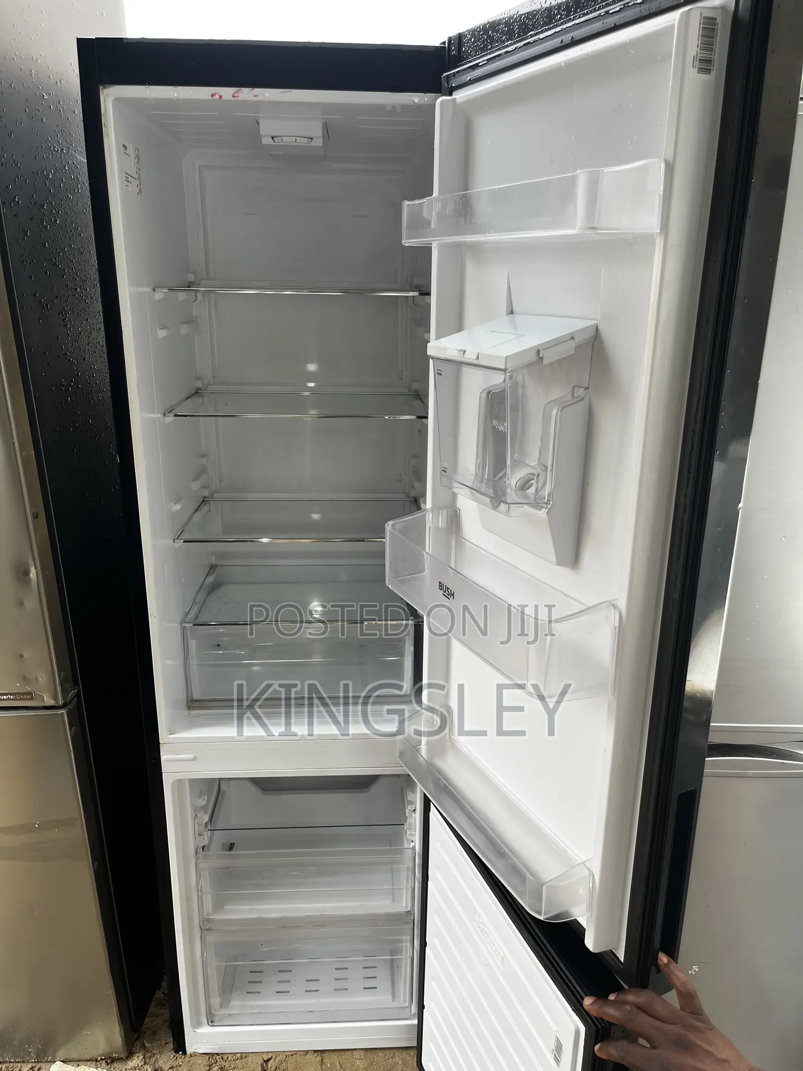Double Door Bush Fridge and Freezer