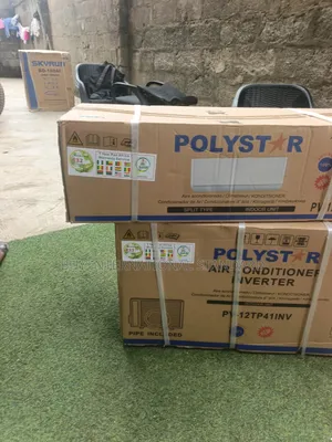 Polystar 1.5hp Inverter a/C - Fast Cooling, White Body