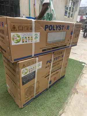 Polystar 1.5hp Split Unit Inverter AC - Modern White Finish