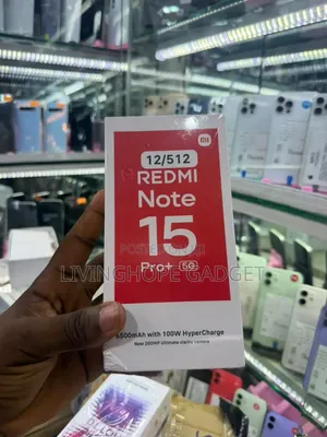 New Xiaomi Redmi Note 15 Pro+ 512 GB