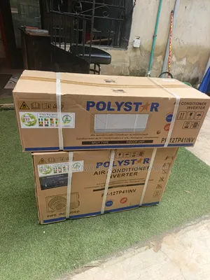 Polystar Inverter Air Conditioner 1.5hp - Sleek Black Design