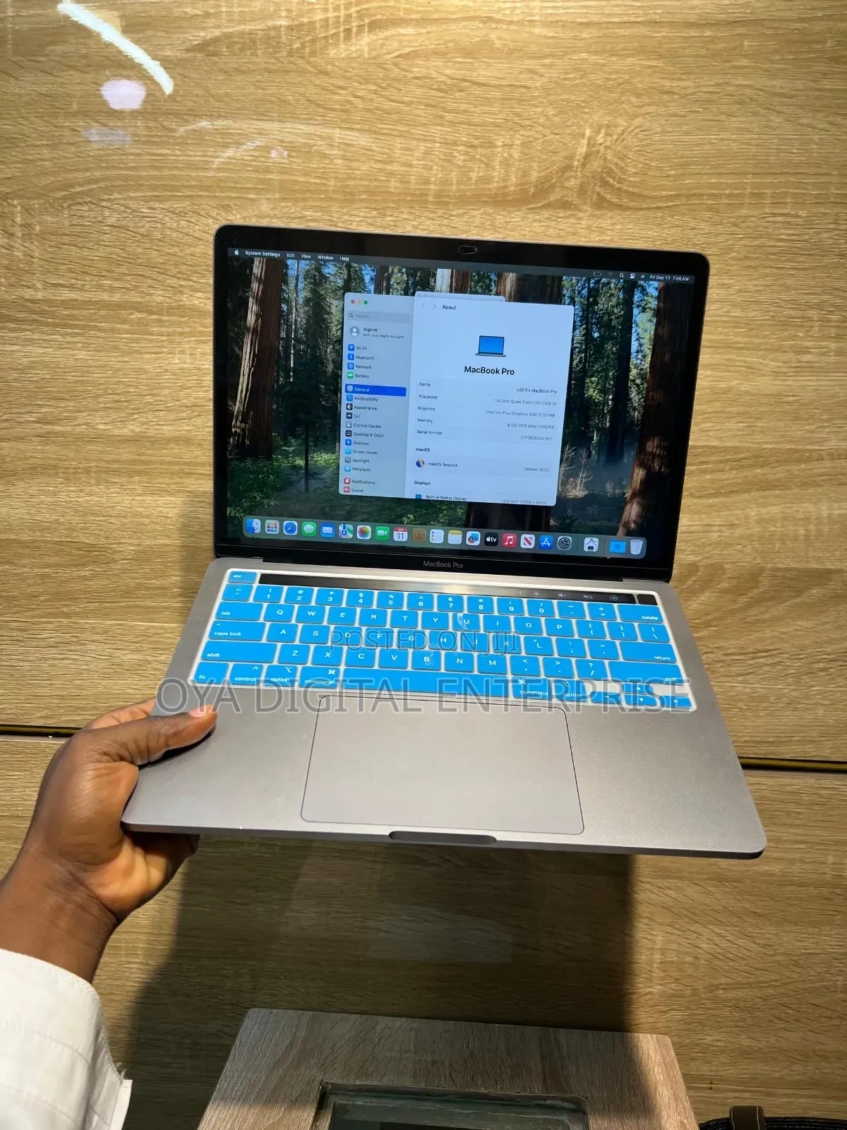 Laptop Apple MacBook Pro 2019 8GB Intel Core i5 SSD 256GB