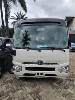 New Toyota Coaster 2025 White
