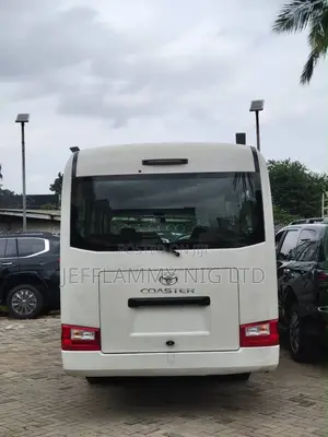 New Toyota Coaster 2025 White