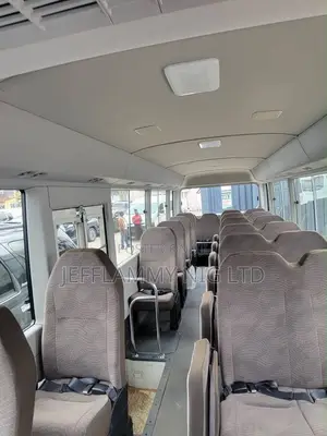 New Toyota Coaster 2025 White
