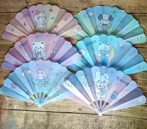 Plastic Mini Hand Fan Dozen