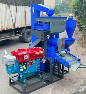 4-in-1 Combined Rice Milling Machine Powered