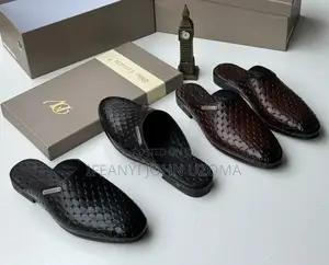 Classic Luxury Leather Half Shoe