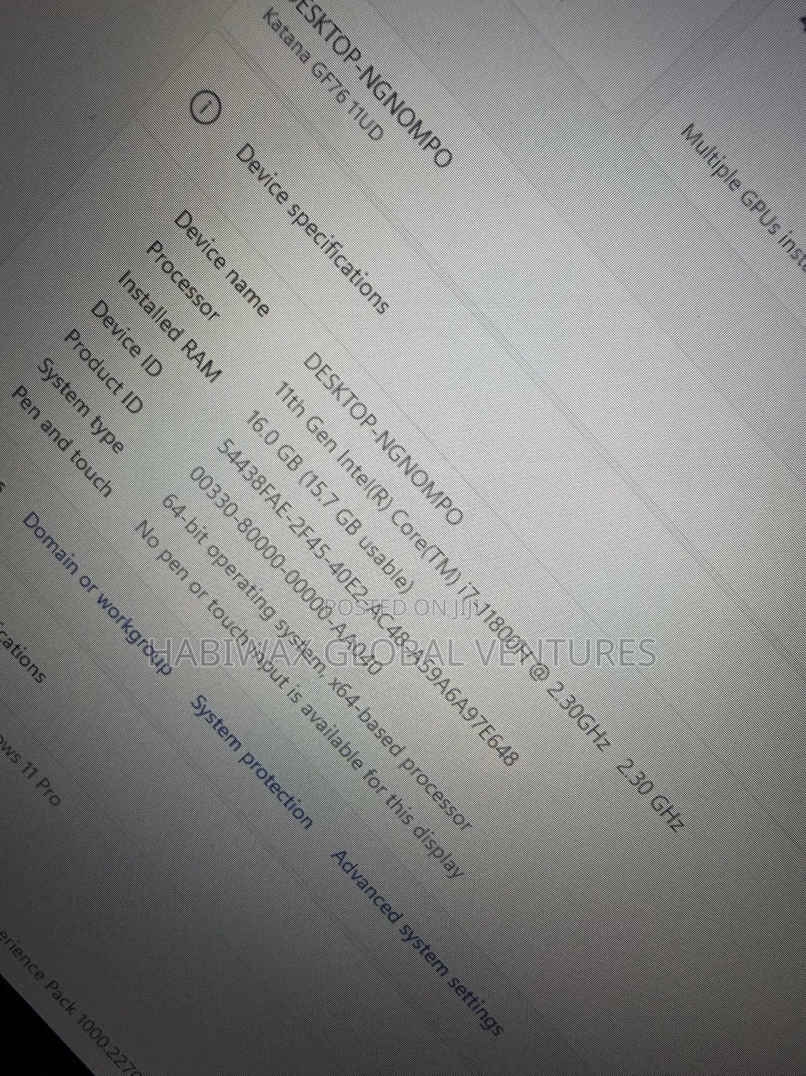 Laptop Apple MacBook Pro 2020 16GB Intel Core i7 SSD 512GB