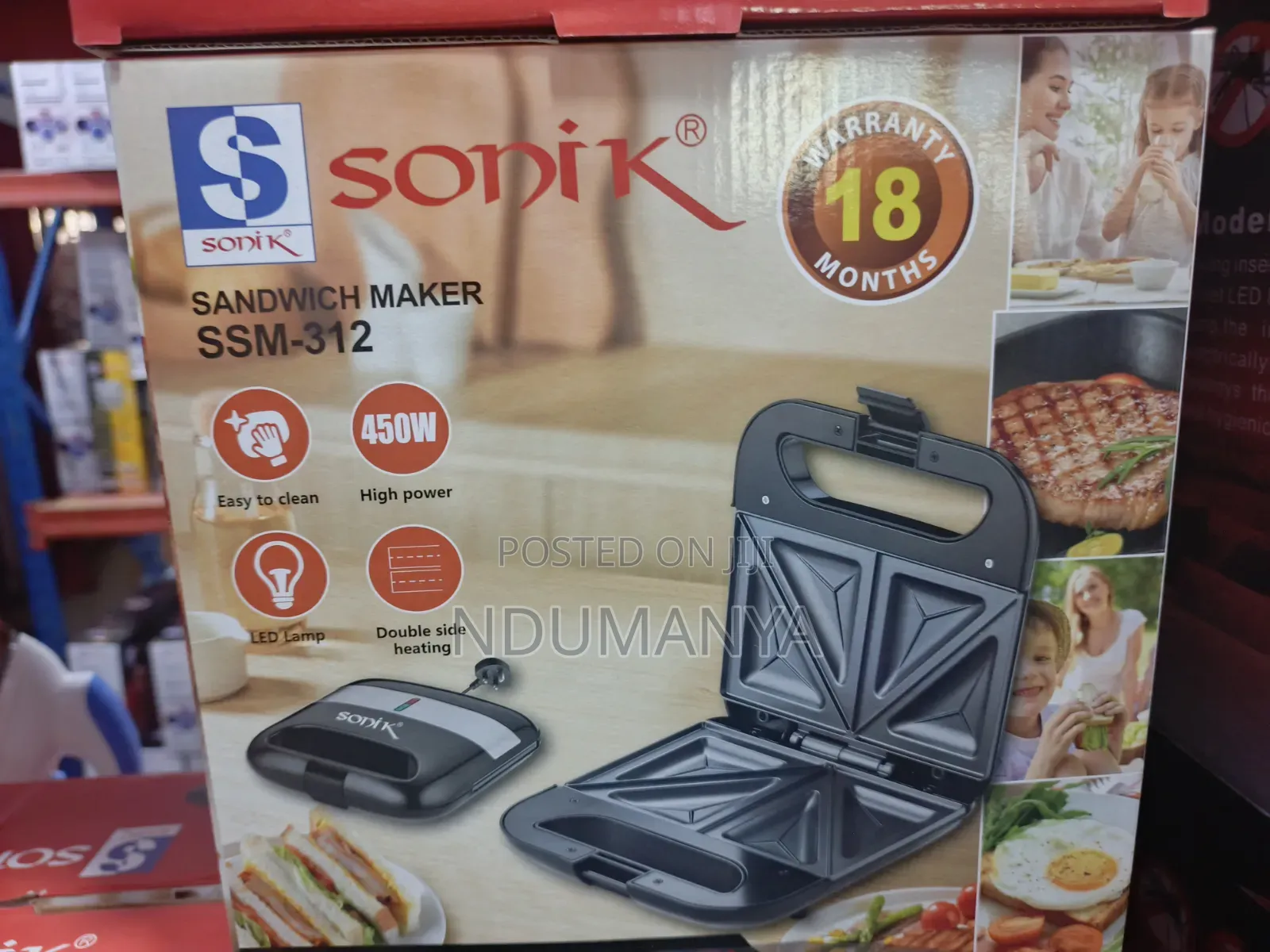 SONIK Sandwich Makee