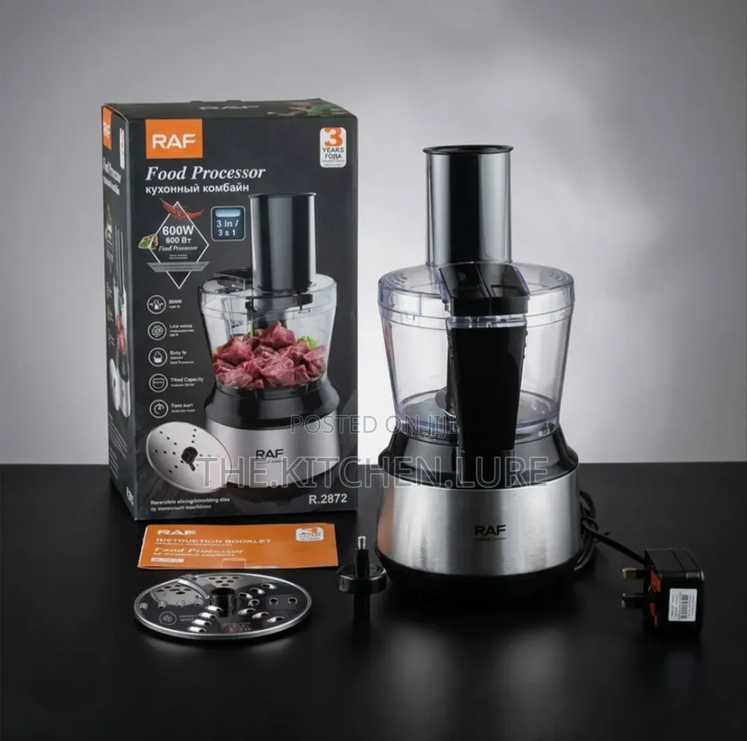 RAF 3-in-1 Food Processor -1l