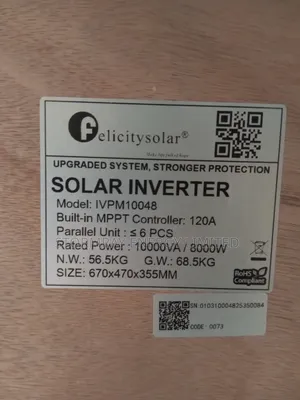 Felicity 10kva Hybrid Inverter IVPM