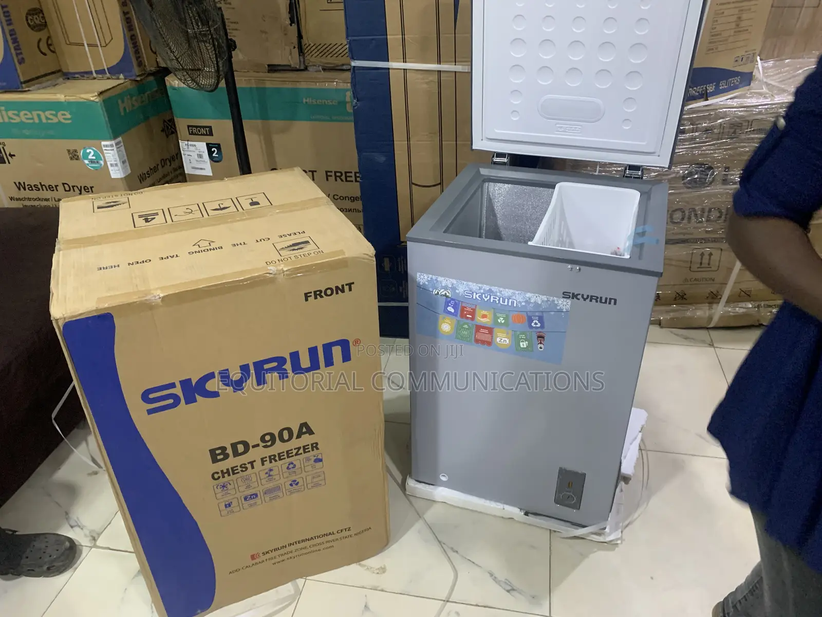 Skyrun BD-90A 90L Mini Chest Freezer