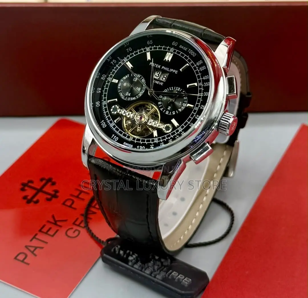 Patek Philippe Quality Luxury Men Automatic Engine Wristwatch