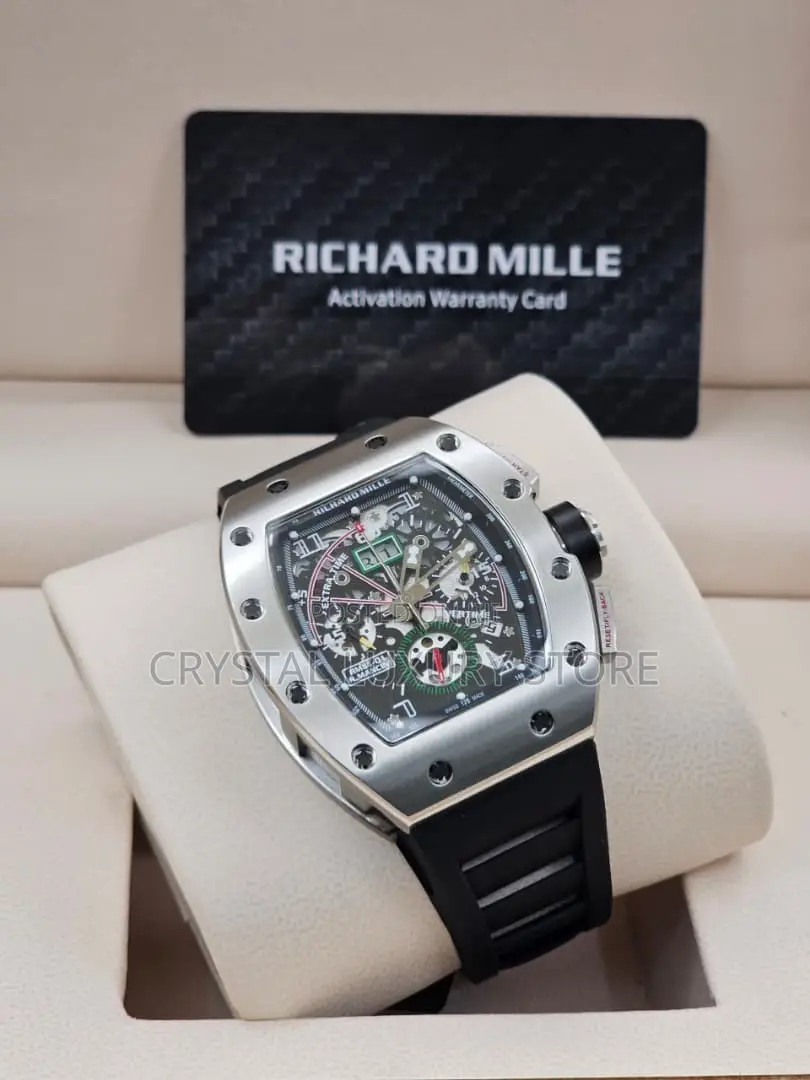 Richard Mille Quality Luxury Men Automatic Engine Wristwatch
