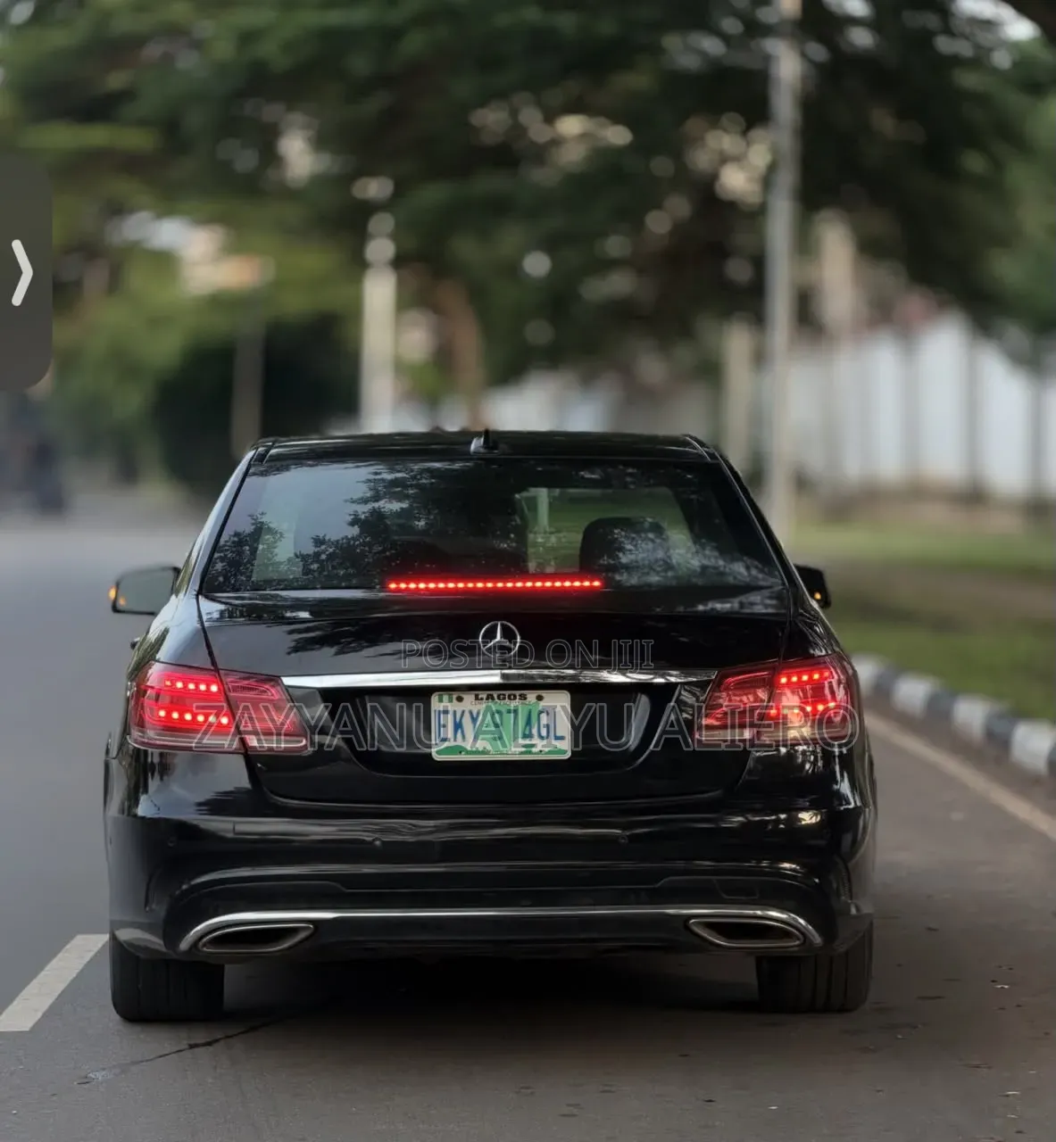 Mercedes-Benz E350 2014 Black