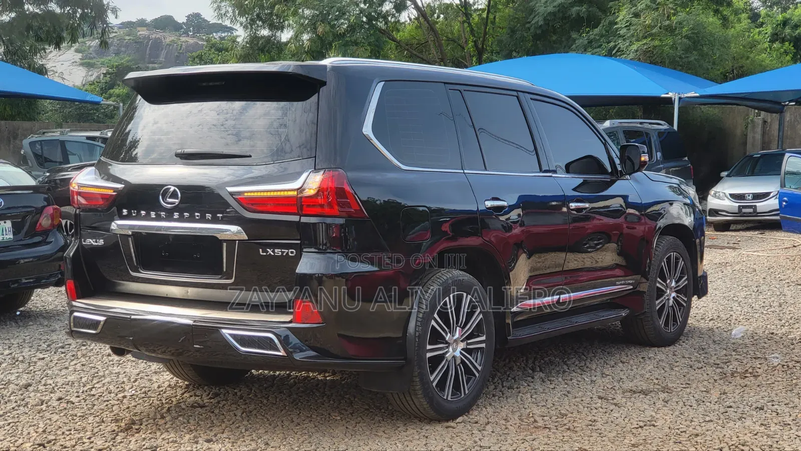 Lexus LX 2017 Black