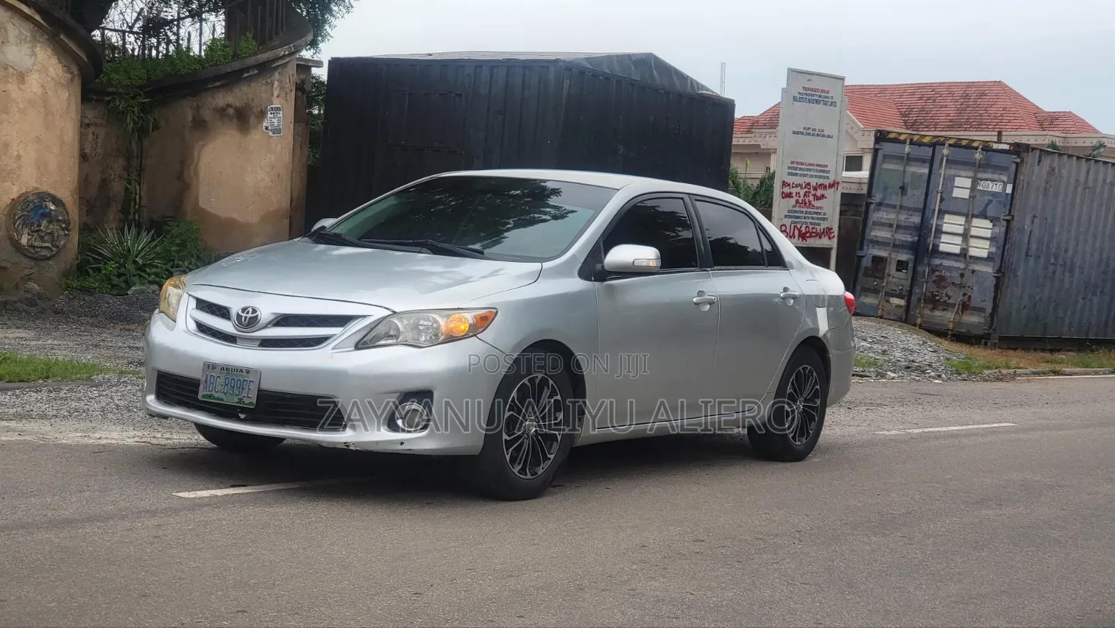 Toyota Corolla 2012 Silver